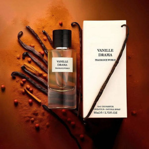 Fragrance World Vanille Drama 80 мл — унисекс парфюм с ванилью, ромом и какао. Photo 3